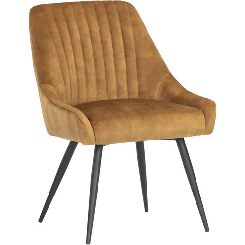 Chardon Nono Tapenade Gold Dining Chair